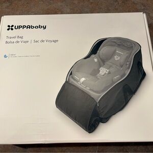 NWT UPPAbaby Black Travel Bag for Car Seat